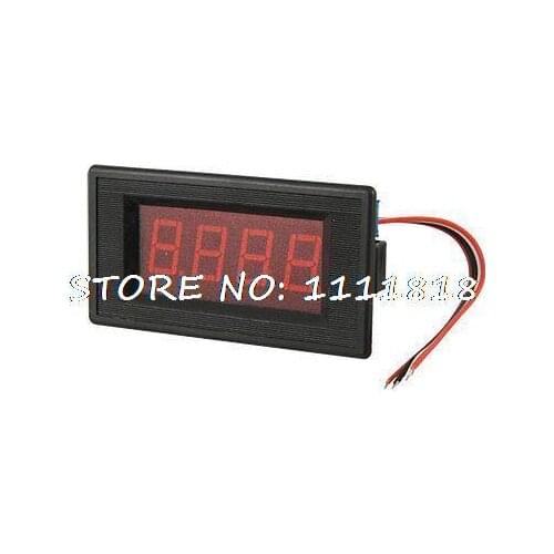 Red LED Display Boat Gauge DC 40A 75MV Volt Amp Meter