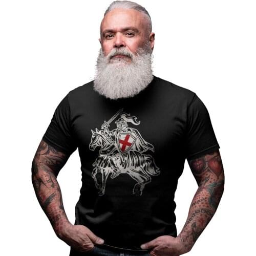 St Georges Day England Knight Shield Saints T-Shirt Summer Cotton Short Sleeve O-Neck Mens T Shirt New S-3XL