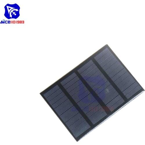 Diymore 12V 125mA Solar Panel 1.5W 115*85mm for Solar Lamp Toys Chargers