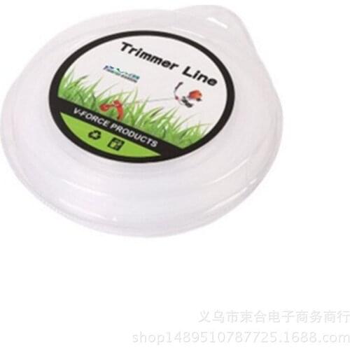 1pc Grass Trimmer Line 2.4mm 3.0mm Diameter 450G Square for Brush Cutter Power Nylon Line Grass Cutting