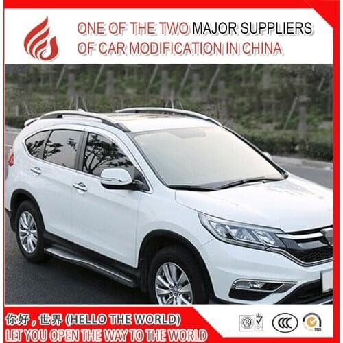 High quality 1 Pair install screw side rail roof rack for CRV 2012 2013 2014 2015 2016