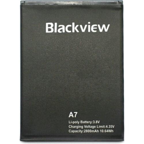 New Blackview A7 Battery 2800mAh Back Up Battery Replacement For Blackview A7 Dual Smart Phone