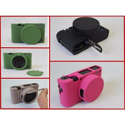 Camera Nice Soft Silicone Rubber Camera Protective Body Cover Case Skin Lens bag for Sony RX100 RX100II RX100III m3 M4 M5 M6