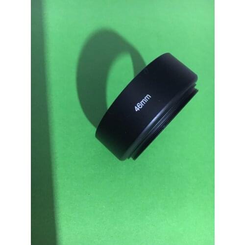 46mm 35/50mm standard screw in mount Metal Lens Hood cover for c mount movie cctv camera free shipping