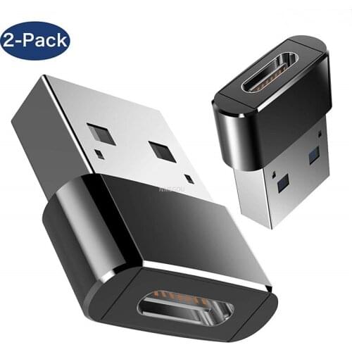 2PCS USB C Female To USB Male Otg Adapter Charger Converter for Macbook Nexus Huawei Type C Usbc To Usb 3.0 Charging Adaptador