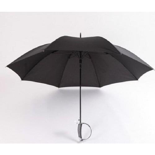Creative Long Umbrella, Windproof Samurai Japanese Ninja Umbrella Sword Like Sun Rain In A Straight Line Manual Umbrella