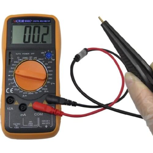 Electric Components P1510 SMD Chip Resistance Test Clip Grip Probe Multimeter LCR Meter Capacitor Inductor Tweezers
