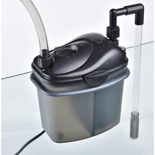 3w 200L/H Silent Aquarium External Filter Fish Tank Filter Canister With Filter Media Suit For Aquarium Tank 50cm