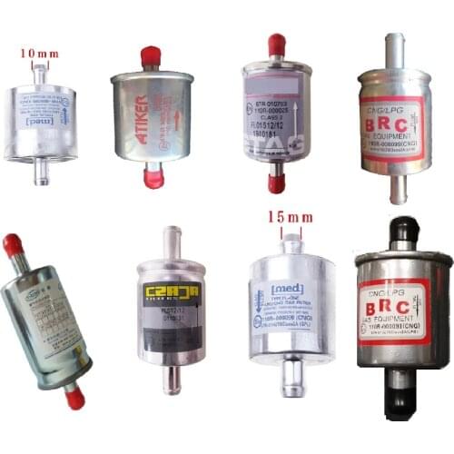 LPG /CNG/GPL Filter 12mm 10mm 14mm 15mm 12mmx12mm 10mmx10mm 14mmx14mm 15mmx15mm