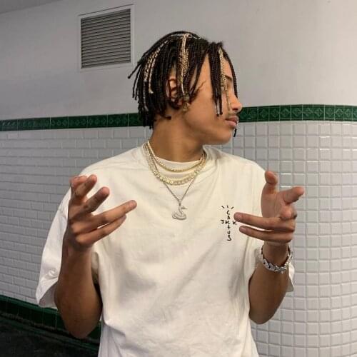 New Cactus Jack Travis Scott T shirt Men Women 1:1 High Quality Cotton White basic Tee Loose Tops Short Sleeve