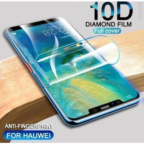 9D Protective on For Huawei Honor 8X 8A 8C 8S 9A 9C 9S 9X Hydrogel Film Screen Protector Honor 10i 20i 20S Play Film Case