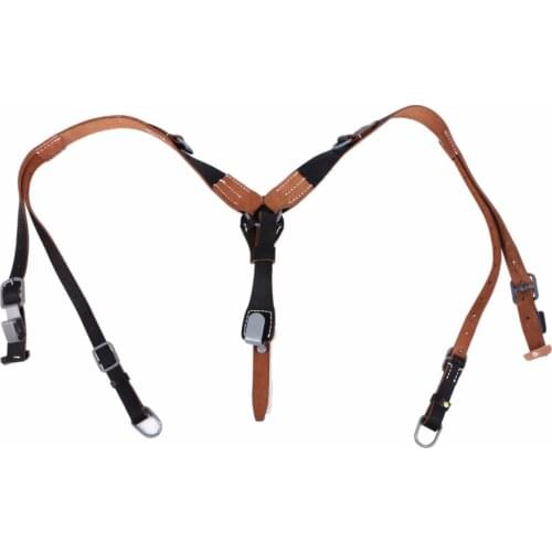 WW2 GERMAN ARMY LEATHER Y STRAP STRAPS Y-STRAPS LOAD BEARING EQUIPMENT