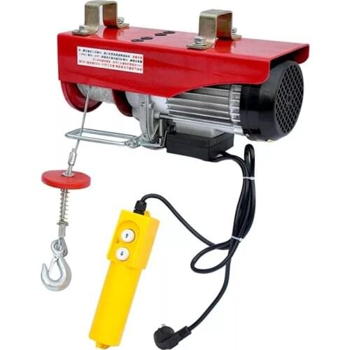Mini Electric Hoist 220V Small Crane Home Crane 0.5/1T Hoist Hoist Decoration Crane