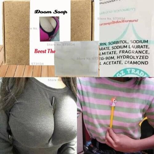 Doom Soap Boost The Breast Firm And Growth Enhancement Soap Promote Collagen