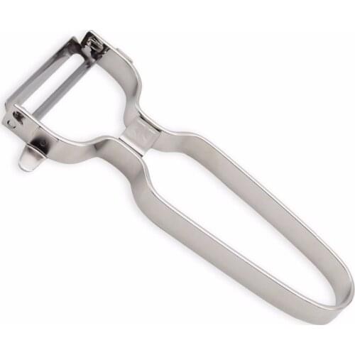2017 New Potato Vegetable Peeler Precision Kitchenware Fruit Stainless steel peeler, 1 piece non-slip handles