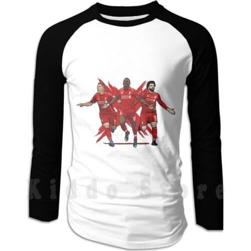 Front 3-Salah / Mane / Firmino Hoodie Long Sleeve Mane Firmino Salah Anfield Ynwa Case Phone Tablet