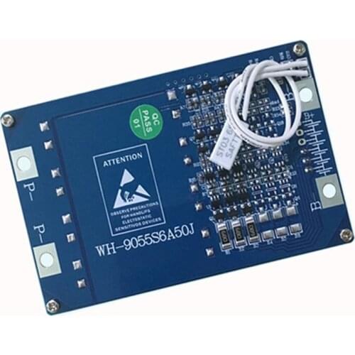 12V 3S Li-lon battery protection board 3 series lithium battery protection plate 50A working current belt balance belt temperatu