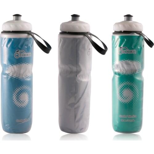 710ml Portable Outdoor Insulated Water Bottle Bicycle Bike Cycling Sport Water Cup Kettle Recyclable Bottle 24oz