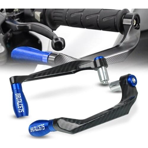 For MV Agusta Brutale 675 Brutale675 2012-2016 2015 Motorcycle 7/8" 22mm Handlebar Brake Clutch Levers Protector Guard Proguard