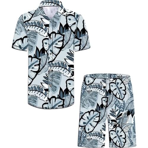 High Quality Wholesale Casual sublimation unisex button down floral custom all over printed Beach mens hawaiian shirts