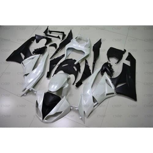 Zx6r 2009 - 2012 Body Kits 636 Zx-6r 2009 Abs Fairing Zx6r 2010 White Black Full Body Kits