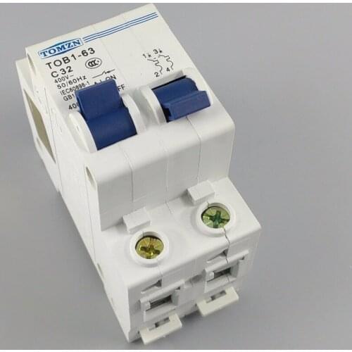 1P 32A MTS 4ka Manual transfer switch Circuit breaker MCB 50HZ/60HZ 400