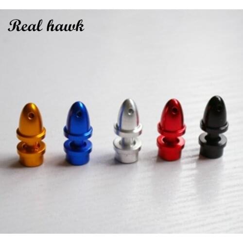 5pcs 3.17mm Aluminum Bullet Propeller Adapter Holder for Brushless Motor Prop RC Parts free shipping