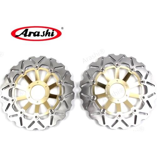 ARASHI CNC Front Motorcycle Brake Disc Disks Rotors For HONDA CB 400 CB400 SUPER BOL DOR 2005 CB 600 CB600 HORNET 1998 1998