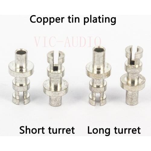 DIY Project Turret lug Audio Tag Board Turret Board Terminal Board Tinned Copper Turrets 1mm~3mm Board For Tube Amplifier Kit