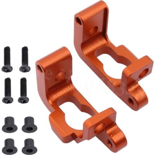 For HPI Bullet ST 3.0 MT / WR8 RTR Kit Aluminum C Hub Carrier Set (L/R) AL. Hard Anodize Replace #108077 Option Parts Upgrade