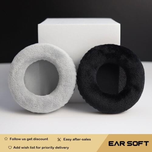 Earsoft Replacement Cushions for Sony MDR-V55 Headphones Cushion Velvet Ear Pads Headset Cover Earmuff Sleeve