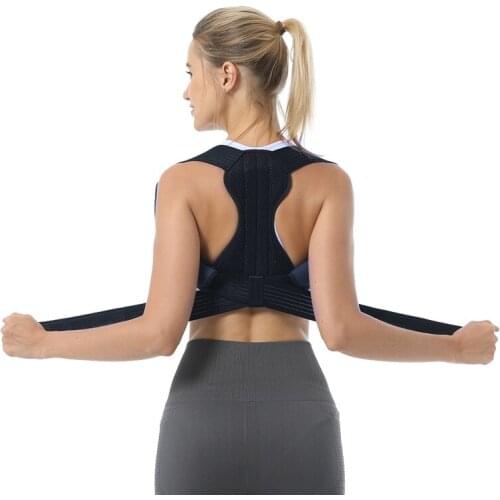 Waist Bodybuilding Orthopedic Posture Corrector Correcting Kyphosis Brace Shoulder Spine Back Support Belt Corset For Men Women