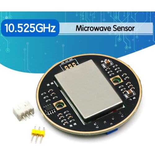 MH-ET LIVE HB100 X 10.525GHz Microwave Sensor 2-16M Doppler Radar Human Body Induction Switch Module For ardunio