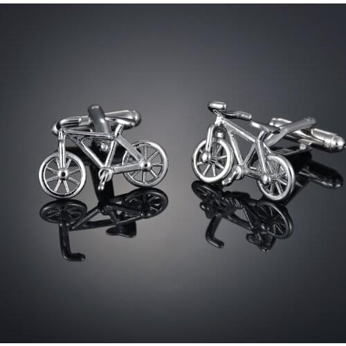Fashion bicycle sleeve nail French long sleeve shirt sleeve nail shirt accessories Cufflinks