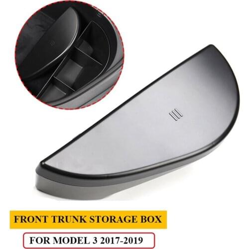 For Tesla Model 3 2017 2018 2019 Front Trunk Storage Box Trunk Storage Tray Interior Modification Accessories Right