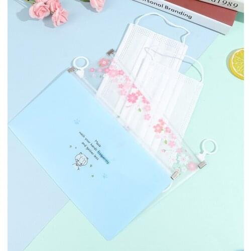 Portable Mask Cover Bag Facemask Holder Face Mask Storage Box Case Save Boxes