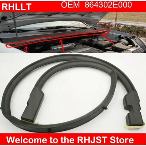 For HYUNDAI Tucson Engine compartment seal Rubber strip Waterproof strip Sponge block