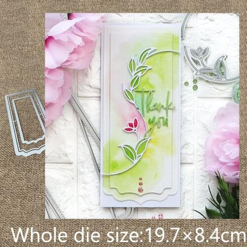 New Design Craft Metal stencil mold Cutting Dies 3pcs label frame decoration scrapbook die cuts Album Paper Card Craft Embossing