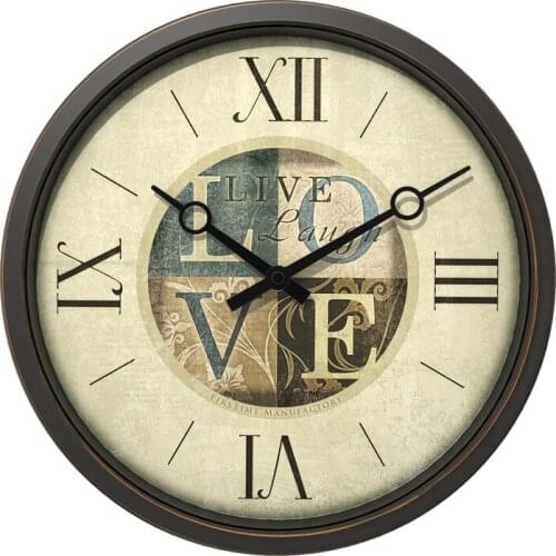 Vintage Luxury Wall Clock Creative Silent Kitchen Industrial Plastic Wall Clocks Original Unique Zegar Scienny Home Decor AD50WC