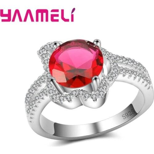 Big Promotion Deal Women Finger Rings 4 Colours Optional 925 Sterling Silver Accessories Top Quality Senior Jewelry
