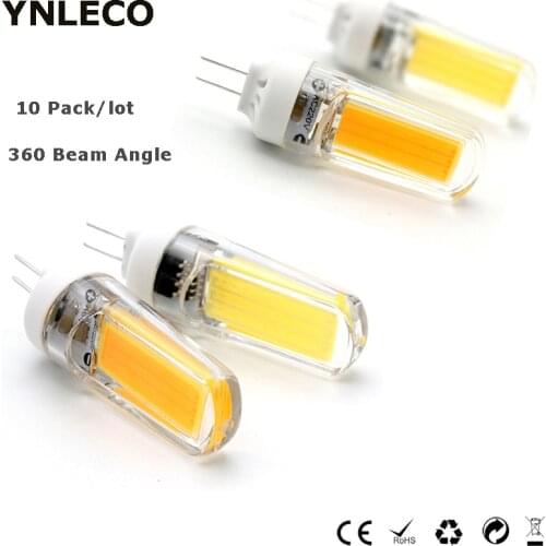 10 Pack G4 LED Dimmable Bulb 3W G4 LED Lamp COB Luz Bombillas Light Lampe Ampoule 220V 110V 4000K Replace 20W Halogen Chandelier