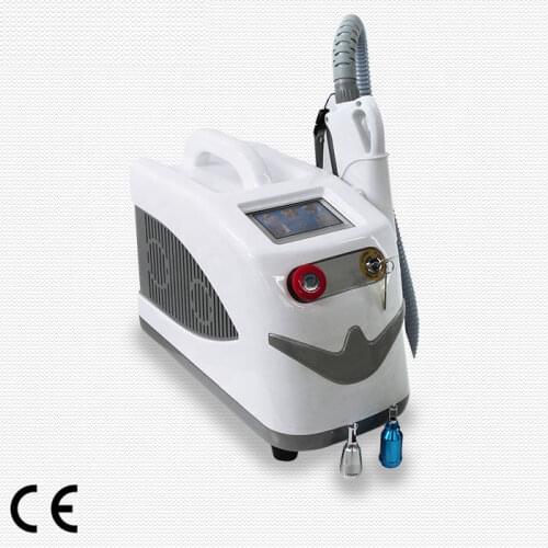 1064 532 canbon peeling Portable ND YAG Laser Tattoo Removal Machine