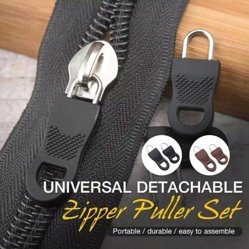 16PCS Universal Detachable Zipper Puller Set Wide Waistbands Elastic Waist SCVD889
