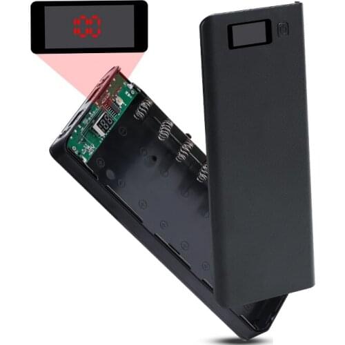 5V Dual USB 8*18650 Power Bank Battery Box Mobile Phone Charger DIY Shell Case For Smart Phone MP3 Electronic Mobile Charging