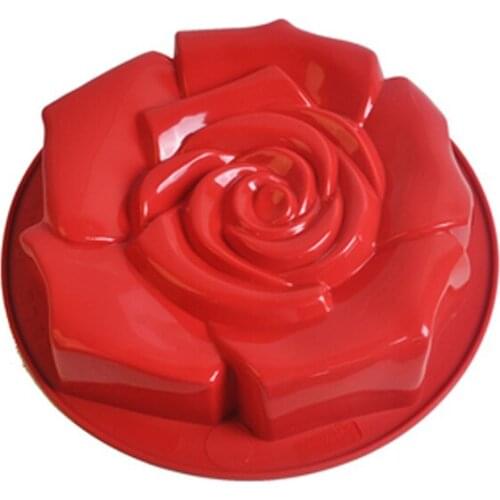 6 inch Silicone Rose Cake mold Birthday Cake Baking Decorating Celebration Party Cocktail Party Bakeware tools Silicone mold