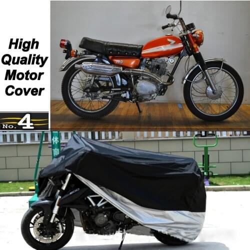 MotorCycle Cover For Honda CL100 WaterProof UV / Sun / Dust / Rain Protector Cover Made of Polyester Taffeta