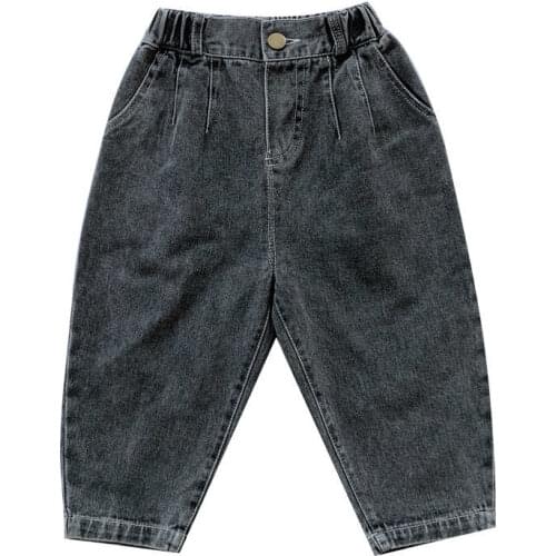 2021 new spring autumn summer Girls Kids Boys jeans comfortable cute baby Clothes Children Clothing