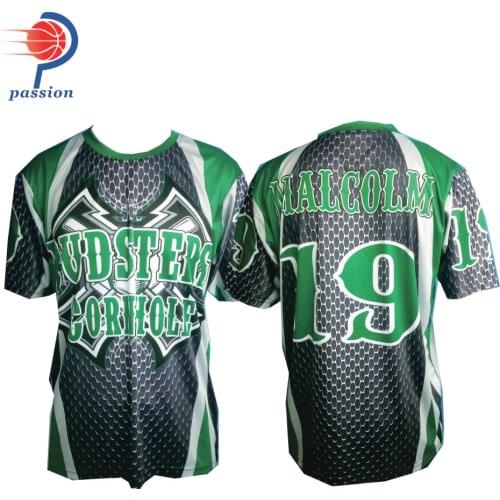 MOQ 5 pcs $25 Each Dye Sublimation Customize Own Team Camo Design Softball Top Shirts