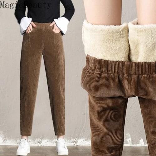 GLIRUIS Women's Corduroy Trousers