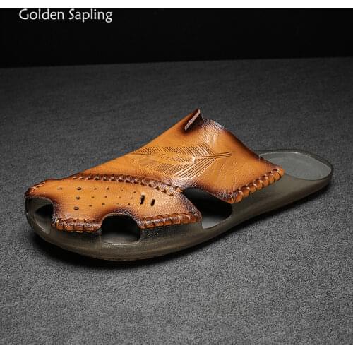 Golden Sapling Men's Slippers